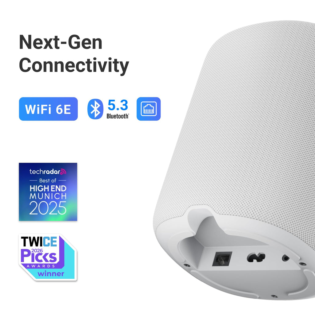 WiiM Sound Smart Speaker with 1.8″ Touch Display